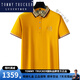 TOMMY TRUCKER国际轻奢男装夏季新款纯色刺绣现货短袖时尚商务休闲男士polo衫 国际轻奢897黑色 M 48/170 适合100-125斤