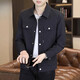 
Playboy (PLAYBOY) 2025 new jacket for men's summer thin breathable casual short jacket for men's jacquard top thin jacket 8366 khaki 2XL [140-155Jin [Jin equals 0.5 kg]]