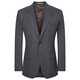 Angel Bird wool suit (single top) men's formal suit jacket EBB243238U volcanic ash plaid 50B