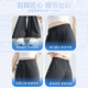 JEANSWEST casual pants for women in summer ice silk sun protection slightly flare high waist cool feeling slim casual pants for women dark gray XL