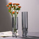 Jd fleurs vase Vase gris gris bas populaire vase à haut bond