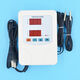 Engineering Solartemperaturdifferenz-Kreislauf Controller 9901 Intelligente Digitaltemperaturdifferenzinstrument Instrument Return Wasserzirkulationstemperaturdifferenz Schalter 9901+2 2,5 Meter wasserdichte Sonde