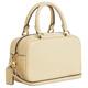 CoaCH (COACH) handbag SATCHEL18.5 flower inlay cowhide leather one-shoulder crossbody small women's moonlight color basic package (bag + dust bag)