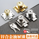 Yonghuan Office drawer lock Old style cabinet lock Furniture cabinet lock Extended double door lock Counter lock Slanted tongue lock Zinc alloy 13822 lock does not have screw blanks for each other
