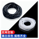 Maxford winding tube wire harness protective tape PE protective sleeve wrapped tube winding tube black 8mm about 12 meters 1 piece