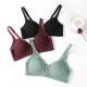 GORRENNO (GORRENNO) Large-breasted small underwear for women without steel rings and side breasts, no trace and glossy large size 95 gathering bra set 3882 skin tone 75D 36/80 (suitable for 80B/80C)