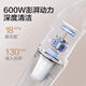 Haier household vacuum cleaner, wired handheld pushrod two-in-one, high power and suction, lightweight vehicle cleaning, pet hair cleaning HSC-S802A