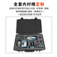溥畔手提工具箱塑料PP安全防护收纳箱仪器设备专用定制箱大号黑色 3527黑色空箱