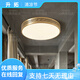 Heart mirror full copper ceiling light villa door light outdoor waterproof balcony light courtyard corridor corridor ultra-thin mosquito ceiling light X3891-600*800/rectangular
