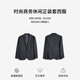 Jinba men's spring and autumn casual business fashion single-breasted youth suit | BSFT3313 dark gray XL