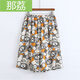 
Nali Men and Women Summer Young Men's Cotton Silk Shorts Thin Loose Large Size Daddy's Five-Cubic Pants Straight Pants Pajamas Home Light Gray Vertical Strips (D13781) 3XL (suitable for 110-145Jin [Jin equals 0.5 kg])