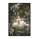 Identidad Quinta Memories Piable Puzzle 1000 Piezas Versión de madera enmarcada para adultos Conjunto de bricolaje hecho a mano Pintura decorativa 78x53cm (Desmontado con marco de fotos negro) 1000 A10975 Little Girl