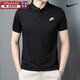 Nike (Nike) Polo Frush Men's New Summer Office More More Sport Sports Casual одежда в воздухопроницаемой одежде, полученной на полботчике с короткими рукавами FN3895-010/черный новый стиль/нормальный размер S 165/84A