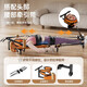 
Gumuni 2024 new stretch neck waist traction waist ridge soothing long and stretching body inverted machine tool bed home health amber brown basic roller design/4U type