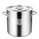 Golden Key 304 stainless steel soup bucket 35cm commercial kitchenware thickened stew pot rice bucket brine bucket GK-TT3535T