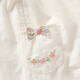 戴维贝拉女童七分裤套装夏装儿童上衣两件套宝宝亚麻衣服