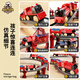 Electric train with track children's toys boys car boys 3 to 6 years old baby birthday gift le [130cm steam light train track car] official standard configuration