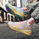2025 Nuevos zapatos de baloncesto para jóvenes para hombres ESTUDIANTES PRÁCTICOS PRÁCTICO CASIA CORRIENTE ALTA ALTA ATRIPTA AMPLADOS 897 PODVIO WHITE 35
