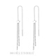 BMOI Old Phoenix 999 pure silver tassel ear wire earrings women's long earrings earrings jewelry earrings