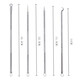 NOMe Acne Needle 4-piece Set Stainless Steel Acne Needle Beauty Makeup Tool Double-ended Acne Picking and Blackhead Acne Needle Set Boxed No. 3 Acne Needle Set 1 Piece Carefully Selected