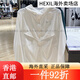 耐克（Nike）外套男装春季新款梭织连帽防风舒适透气休闲运动服夹 CZ9071-100白色 2XL 均码