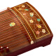 
Dunhuang brand Dunhuang 694L mahogany series shell carving professional performance beginner Guzheng Qin Shanghai National Musical Instrument Factory LM24694LT Bingmei Linglong (full set of accessories)
