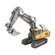 Alloy remote control vehicle excavator engineering vehicle toy charging children's toy car 1047 alloy dump truck (9 channels)