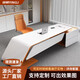 Paint desk simple modern manager desk president L-shaped desk supervisor executive desk boss desk and chair combination 1.6 meters boss desk