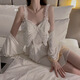 GUI RUO (GUI RUO) GUI RUO Autumn e invierno Pajamas Velvet Gran tamaño, más almohadilla para la almohadilla de la almohadilla de la almohadilla del cofre.