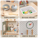Figani simulé mini-kitchen ensemble ensemble enfants cuisinant et ayant une maison de cuisine pour une fille d'anniversaire cadeau