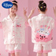 Disney Boys Ice Silk Pyjamas Sommer Cartoon Kurzärärmelbabykinder mittelgroße Kinder Home Kleidung Jungen Dünne Klimaanlagen Q ICE Seiden Doppelkürzel 6630# Pink Beaver 170 Größe 10 Empfohlene Höhe [100-110 cm]