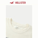 HOLLISTER25 Été Nouveau American Retro Couple T-shirt Cotton poids lourd Vêtements pour hommes et femmes KI323-5012 Milky White M (180 / 100A)