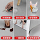 Floor leather cement floor direct store supermarket hospital home bedroom living room thickened anti-slip floor mat large area full store upgraded enhanced version 16802 lightning pattern gray 200x450cm