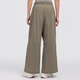 Lululemon 丨 Crinkle Nylon Frauen plissierte Nylon Lose Overalls LW5HUQA Deep Khaki S