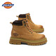 Dickies Martin Boots Botas para mujeres Autumn and Winter Women's Shoes Big Yellow Boots Women's Versátiles Versátiles de las Botas de trabajo espesas de las mujeres Botas de trabajo elevadas Earthy 37 [un tamaño más grande, adecuado para zapatos deportivos 38]