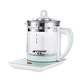 Hemisphere (PESKOE) health kettle, kettle, thermostatic kettle, teapot, teapot, integrated glass, fully automatic, small home, multi-functional office, large capacity, green thickened glass 304 bottom + filter + egg rack 1.8L