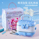 奥智嘉（AoZhiJia）儿童化妆品套装彩妆指甲油眼影套盒女孩玩具粉底六一儿童节礼物 【手提盒】主推-梦幻手提化妆盒
