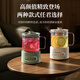 AILUKI German Health Pot Office Small Tea Maker Household Women's One Person Mini Health Cup Pot Constant Temperature Brewing Cup Tea Stove Intelligent Constant Temperature 06L