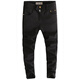 Chiarmania European Pure Black Jeans Frühling und Sommer schlanke Füße Straight Hosen vierseitige Stretch Casual Hosen 683 Schwarzer regulär 28 [Taillenumfang 2 Fuß 1]