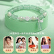 Chinese jewelry sterling silver lotus bamboo bracelet for women, light luxury high-end Hetian jade bracelet, commemorative birthday gift for girlfriend
