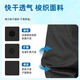 
JEEP SPIRIT Jeep Cropped Pants Summer Men's Thin Ice Silk Shorts Men's Quick Dry Sport Pants Breathable Casual Pants Black XL