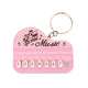 Enérgica Fun Class Fun Fishing Pequeño juguetes para niños Toys Mini Electronic Piano Keychain colgante brillante Música transparente Verde
