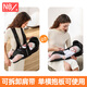 El nuevo producto de NewBealer, correa horizontal de Xiaoyue envejecida, liberando manos para convencer el artefacto para dormir de 0 a 6 meses de edad 618, Yueying Grey Combination Edition