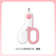 Crazy owner cat nail scissors LED round hole scissors for beginners special pet nail clippers without blind cutting kitten nail scissors pink