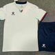 KELME (Kelme) Sport kurzärmeliges Wettbewerbstraining mit schnell trocknendem Fußballanzug Herren- und Frauenmannschaft Uniformen Atmungsaktives Ballon-Trikot Kinder 1048 White 3xs Kinderkleidung