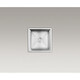 Kohler (Kohler) Porris K-3881T-FP-NAK-3883T-FP-NA Double emplacement en acier inoxydable Basin K-3883T