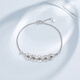 Chao Acer Platinum Crushed Ice Bracelet PT950 Bracelet Flash Coin Birthday Gift for Women Price Chain length is about 16cm+, including labor cost 830 yuan 6.3 grams