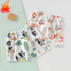 Jyli Baby-Schritt Pure Cotton Shorts für Jungen und Mädchen Sommer dünne Knochenlosen Pyjama Hosen für Jungen und Kleinkinder Jade Rabbit + Shorts-Panda 7373# [Höhe 65-73cm13-16jin [Jin gleich 0,5 kg]] Alle Größe