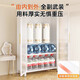 
Simple wardrobe bedroom home rental house assembled metal all-steel frame new style wardrobe small storage cabinet PC double door wardrobe 800*500*1585