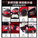Tongxinyu children's electric car four-wheel can sit adults with remote control baby boys and girls toys electric car charging stroller roasted red + four-wheel drive 12v7 large electric leather seat + Bluetooth remote control